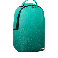 SPRAYGROUND® BACKPACK TURQUOISE DOODLE EMBOSS BACKPACK