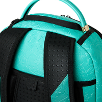 SPRAYGROUND® BACKPACK TURQUOISE DOODLE EMBOSS BACKPACK