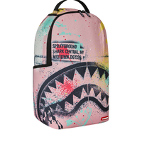 SPRAYGROUND® BACKPACK SHARK CENTRAL PINK LAB COAT STREET ART BACKPACK