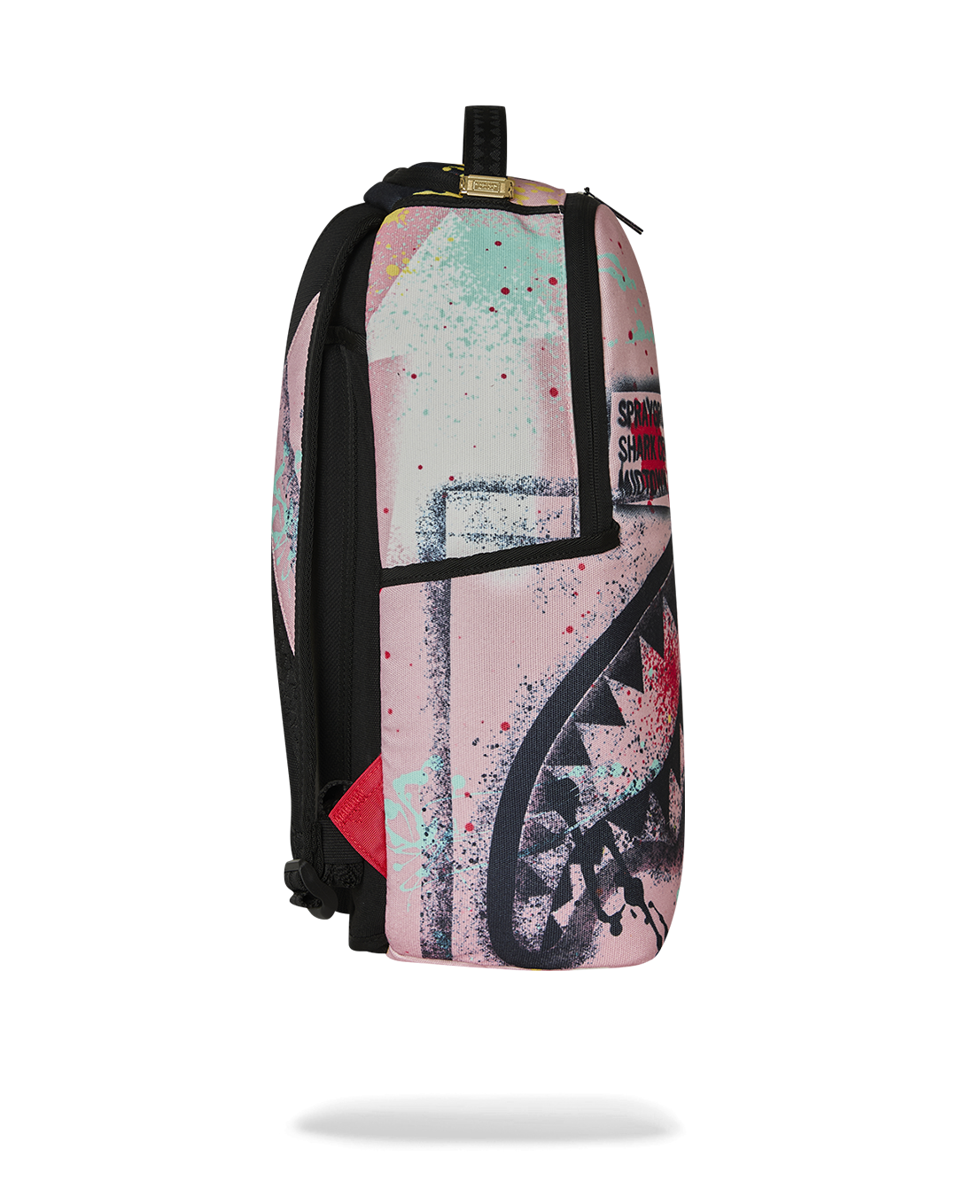 SPRAYGROUND® BACKPACK SHARK CENTRAL PINK LAB COAT STREET ART BACKPACK