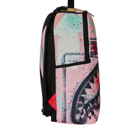 SPRAYGROUND® BACKPACK SHARK CENTRAL PINK LAB COAT STREET ART BACKPACK