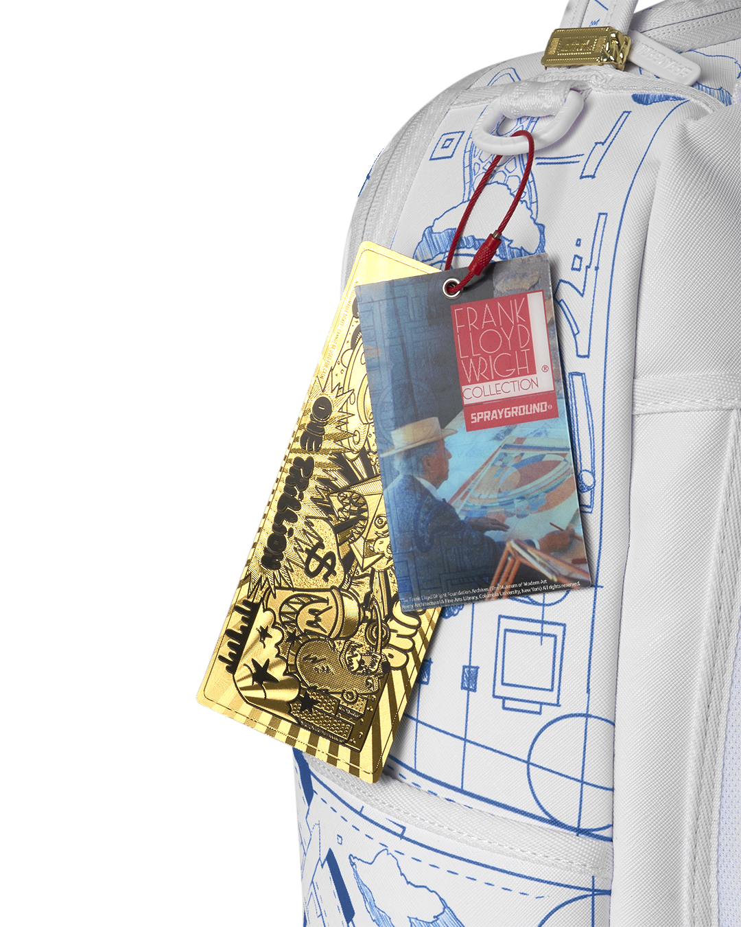 SPRAYGROUND® BACKPACK FRANK LLOYD WRIGHT BLUEPRINT BACKPACK