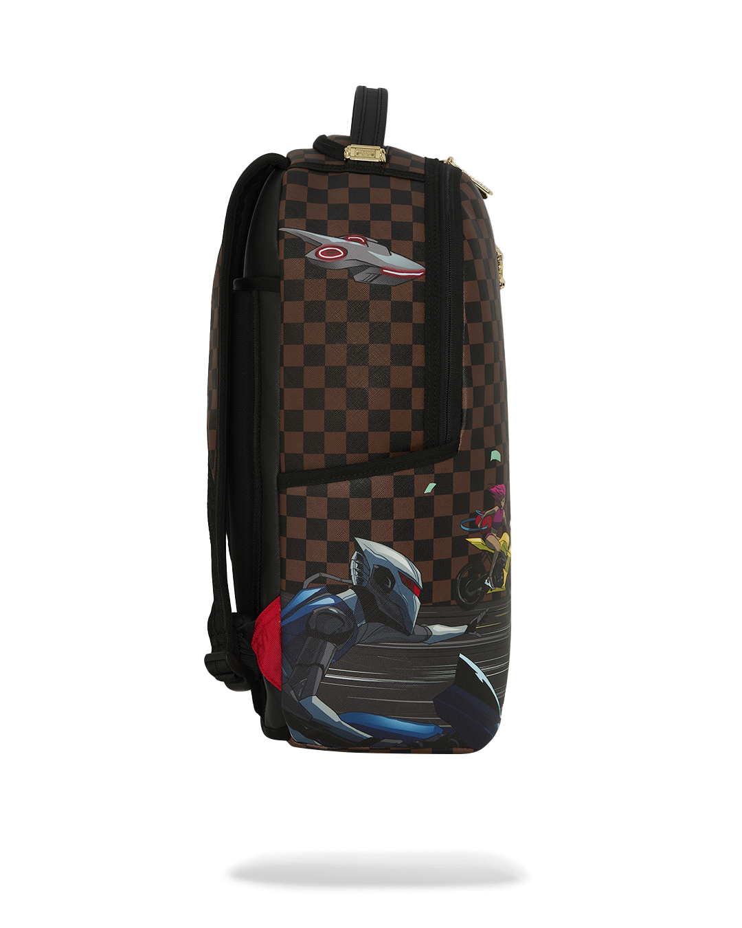 SPRAYGROUNDÂ® BACKPACK 305 CHECK MOTORCYCLES BACKPACK