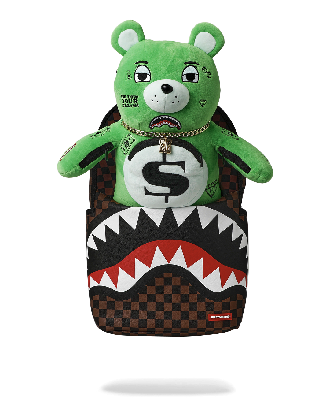 SPRAYGROUND® BACKPACK BEAR POUCH 2N1 BACKPACK