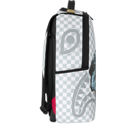 SPRAYGROUNDÂ® BACKPACK MARVEL BLACK PANTHER WAKANDA FOREVER ON WHITE CHECK BACKPACK