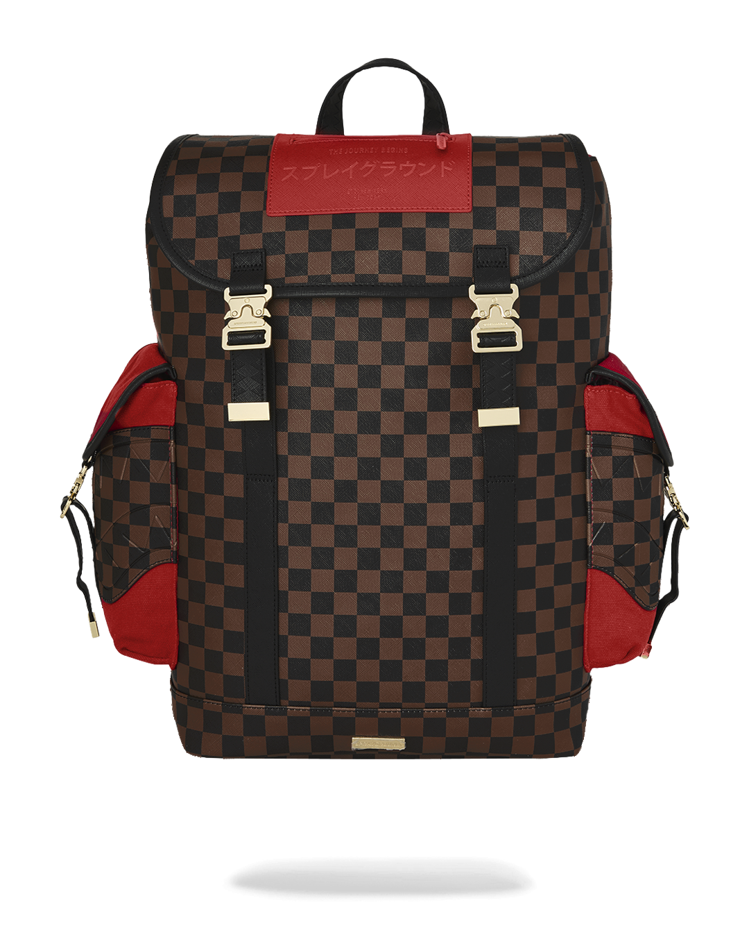 SPRAYGROUND® BACKPACK RED REDEMPTION MONTE CARLO BACKPACK