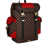 SPRAYGROUND® BACKPACK RED REDEMPTION MONTE CARLO BACKPACK