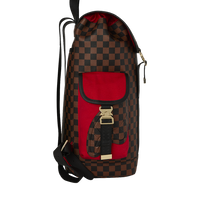 SPRAYGROUND® BACKPACK RED REDEMPTION MONTE CARLO BACKPACK