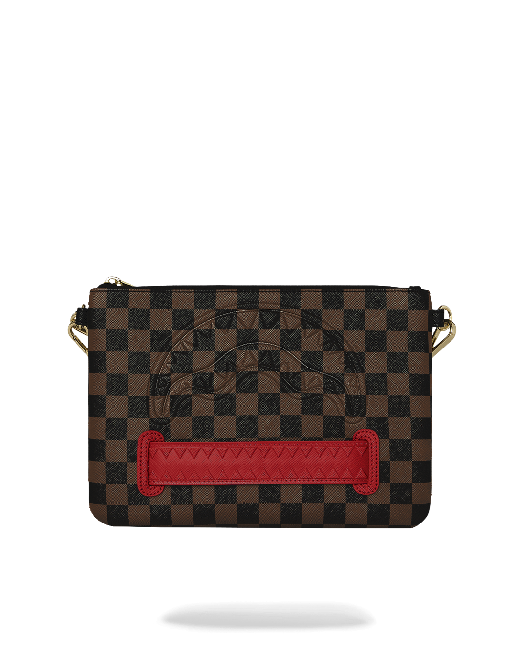 SPRAYGROUND® POUCHETTE RED REDEMPTION CROSSOVER CLUTCH
