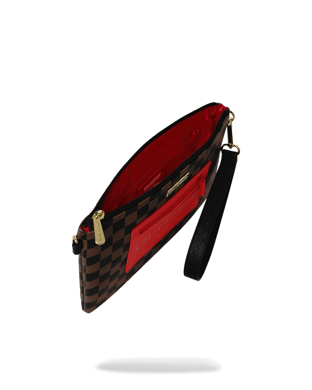 SPRAYGROUND® POUCHETTE RED REDEMPTION CROSSOVER CLUTCH