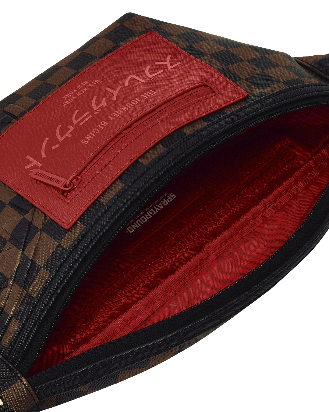 SPRAYGROUND® CROSSBODY RED REDEMPTION SAVVY CROSSBODY