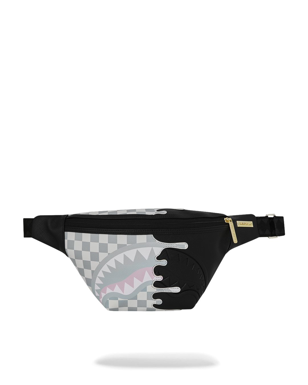 SPRAYGROUND® CROSSBODY CREAM CHECK SIDE DRIP SAVVY CROSSBODY