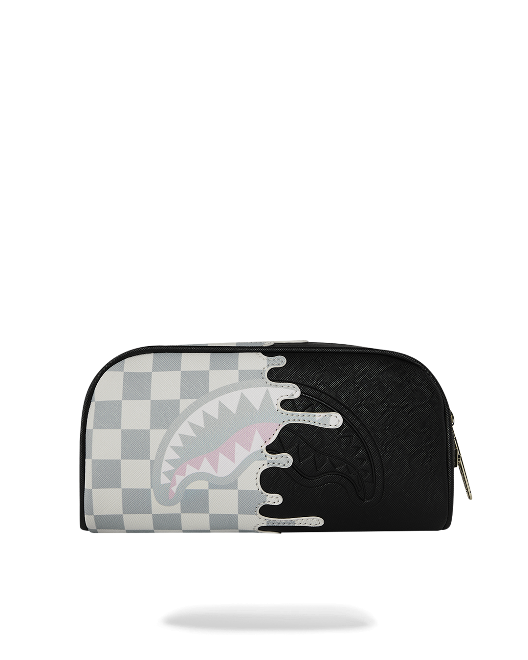SPRAYGROUND® POUCH CREAM CHECK SIDE DRIP POUCH