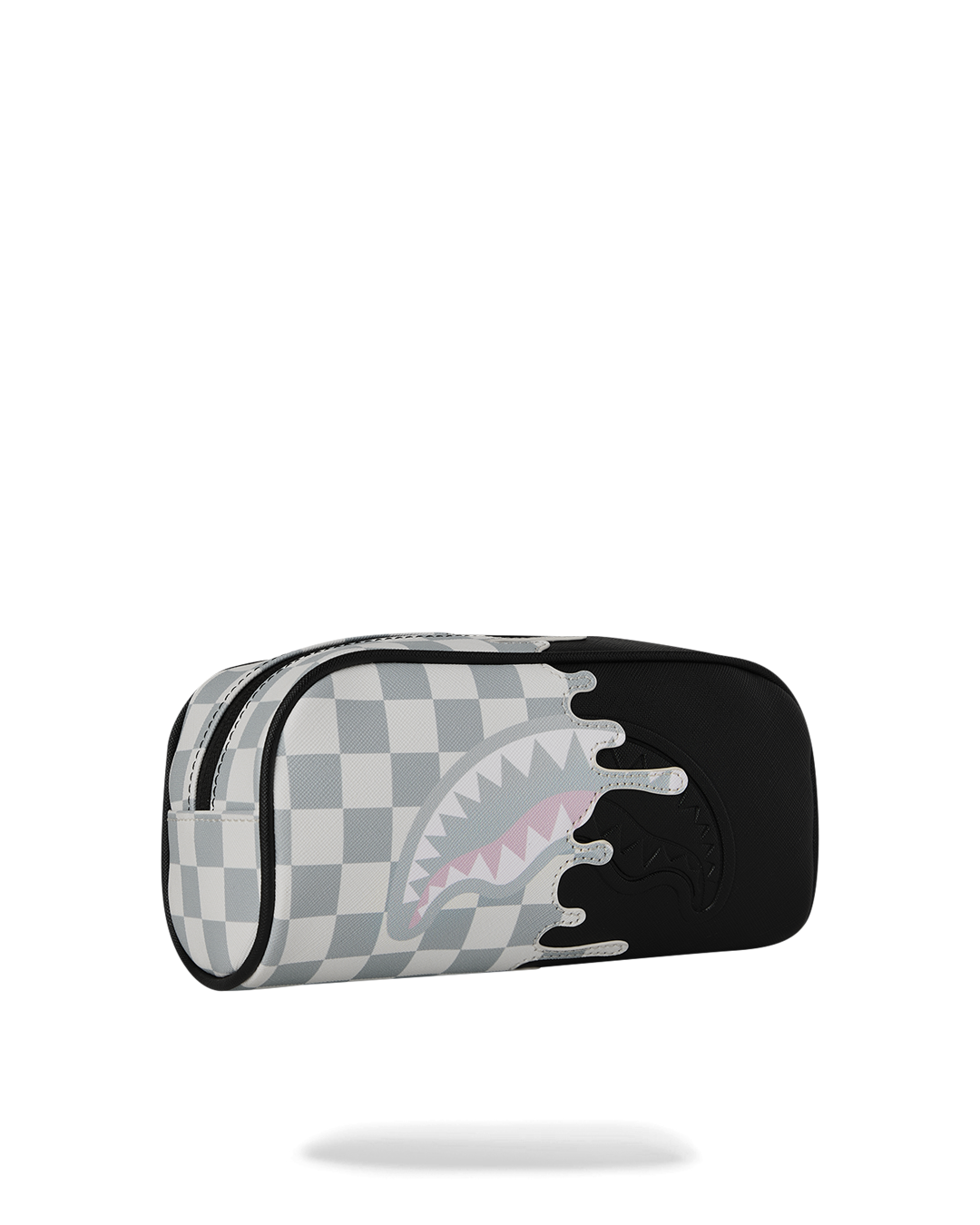 SPRAYGROUND® POUCH CREAM CHECK SIDE DRIP POUCH