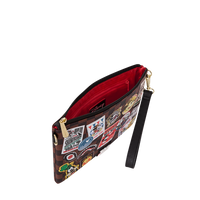 SPRAYGROUND® POUCHETTE MICKEY MOUSE GLOBAL MOGUL CROSSOVER CLUTCH