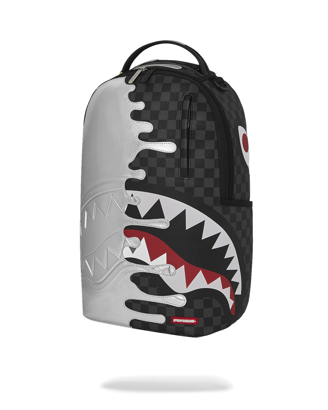 SPRAYGROUND® BACKPACK SILVER SIDE DRIP BACKPACK