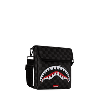 SPRAYGROUND® SLING SHARKS IN PARIS BALLOON BLACK MESSENGER SLING