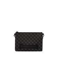 SPRAYGROUND® POUCHETTE SHARKS IN PARIS BALLOON BLACK CROSSOVER CLUTCH