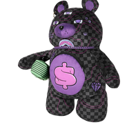 SPRAYGROUND® BACKPACK PURPLE SLIME TAKEOVER MONEYBEAR BACKPACK