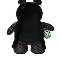 SPRAYGROUND® BACKPACK PURPLE SLIME TAKEOVER MONEYBEAR BACKPACK