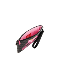 SPRAYGROUND® POUCHETTE PINK PANTHER DRIPPY DIAMONDS CROSSOVER CLUTCH