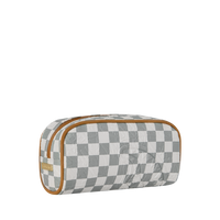 SPRAYGROUND® POUCH GRAFF EMBOSSED CREAM CHECK POUCH