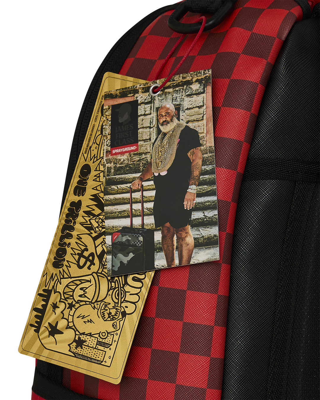 SPRAYGROUND® BACKPACK JAMES FIRST CLASS RED BACKPACK
