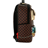 SPRAYGROUNDÂ® BACKPACK HANGING POCKETS MIX UP BACKPACK