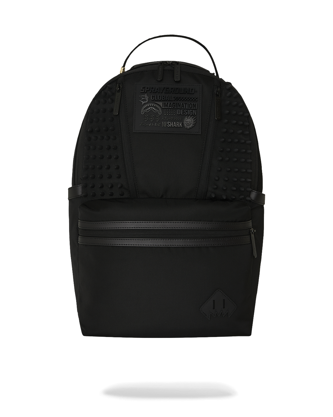 SPRAYGROUNDÂ® BACKPACK BLACKED OUT RUBBER PATCH BACKPACK