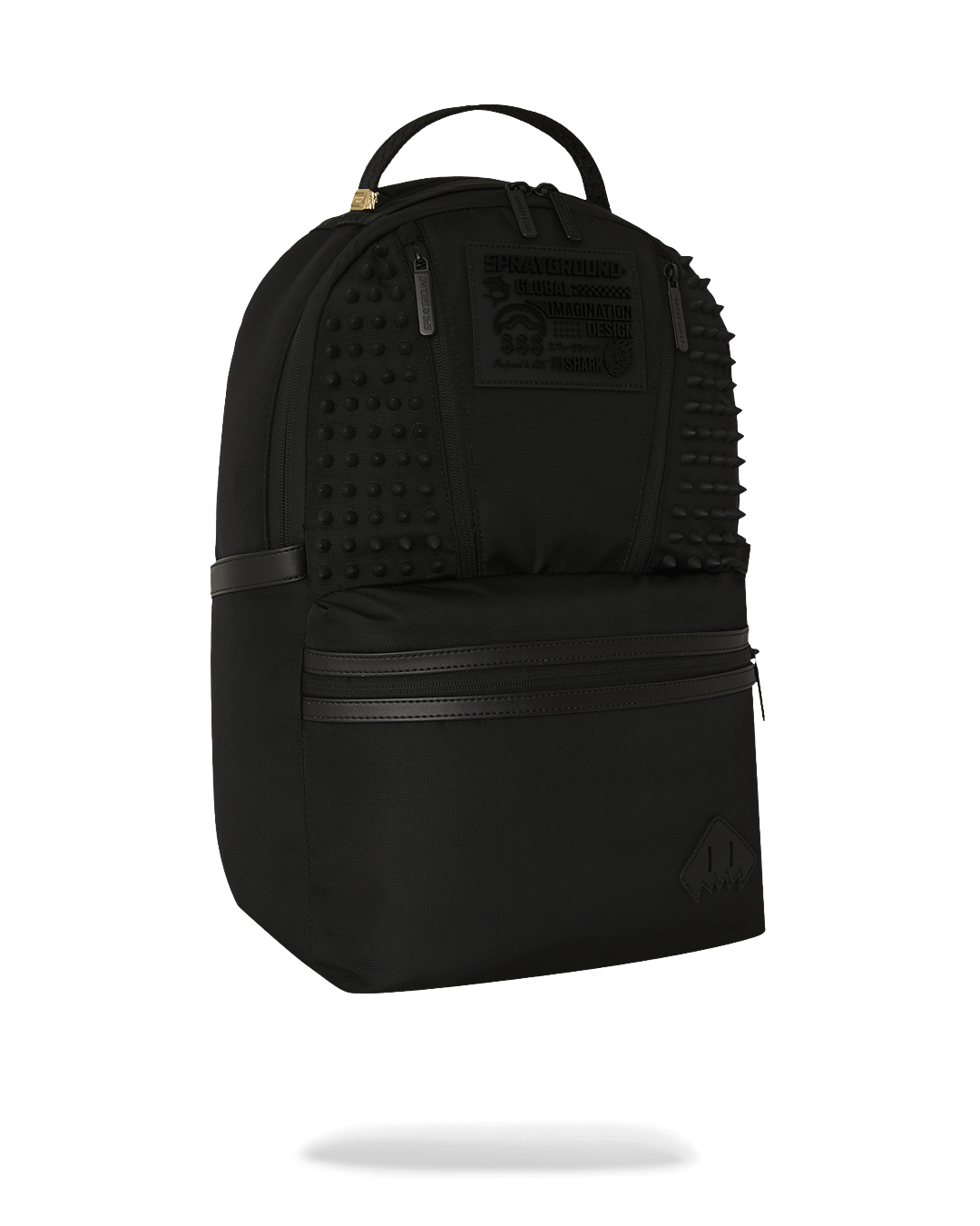 SPRAYGROUNDÂ® BACKPACK BLACKED OUT RUBBER PATCH BACKPACK