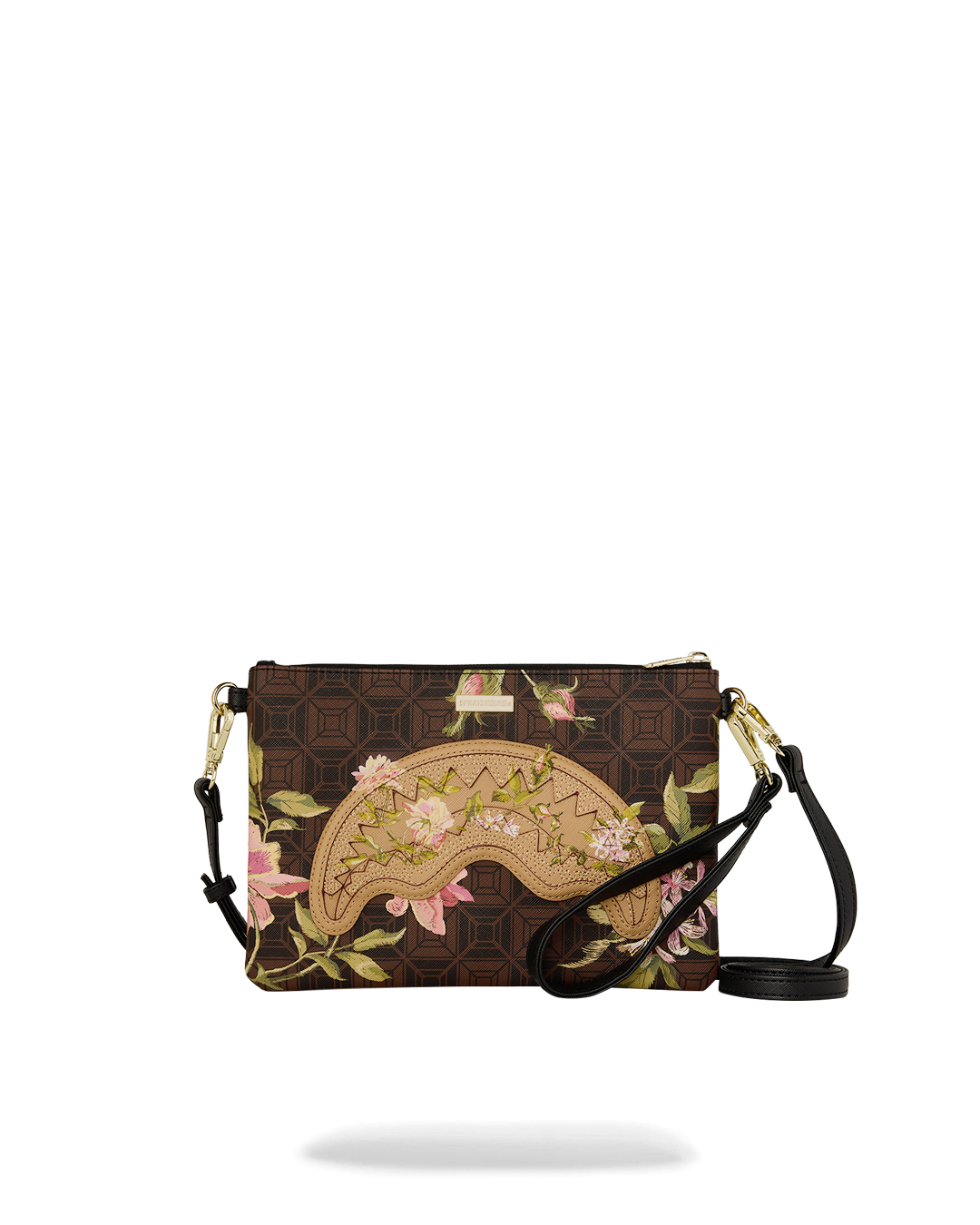 SPRAYGROUND® POUCHETTE AI HENNY FLORAL CROSSOVER CLUTCH