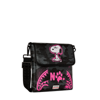 SPRAYGROUND® SLING SNOOPY PINK STENCIL MESSENGER SLING
