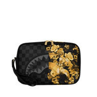 SPRAYGROUND® TOILETRY GOLD FLORAL REMIX TOILETRY BRICK