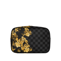 SPRAYGROUND® TOILETRY GOLD FLORAL REMIX TOILETRY BRICK