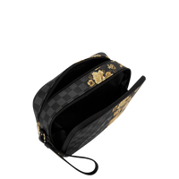 SPRAYGROUND® TOILETRY GOLD FLORAL REMIX TOILETRY BRICK