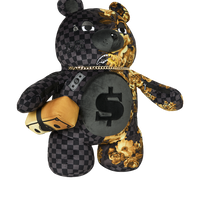 SPRAYGROUND® BACKPACK GOLD FLORAL REMIX MONEYBEAR BACKPACK