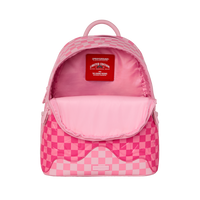 SPRAYGROUND® BACKPACK PINK SHARKS IN PARIS PATCH SAVAGE BACKPACK