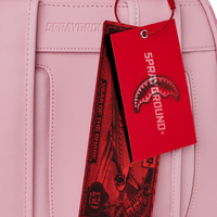 SPRAYGROUND® BACKPACK PINK SHARKS IN PARIS PATCH SAVAGE BACKPACK