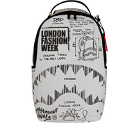 SPRAYGROUND® BACKPACK LFW SKETCHED BLACK AND WHITE BACKPACK