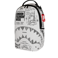 SPRAYGROUND® BACKPACK LFW SKETCHED BLACK AND WHITE BACKPACK