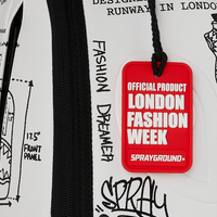 SPRAYGROUND® BACKPACK LFW SKETCHED BLACK AND WHITE BACKPACK