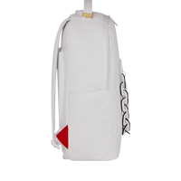 SPRAYGROUND® BACKPACK LFW WHITE LEATHER CHAIN BACKPACK