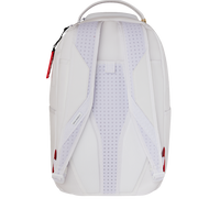 SPRAYGROUND® BACKPACK LFW WHITE LEATHER CHAIN BACKPACK