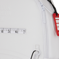 SPRAYGROUND® BACKPACK LFW WHITE LEATHER CHAIN BACKPACK