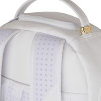 SPRAYGROUND® BACKPACK LFW WHITE LEATHER CHAIN BACKPACK