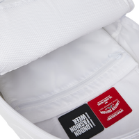 SPRAYGROUND® BACKPACK LFW WHITE LEATHER CHAIN BACKPACK