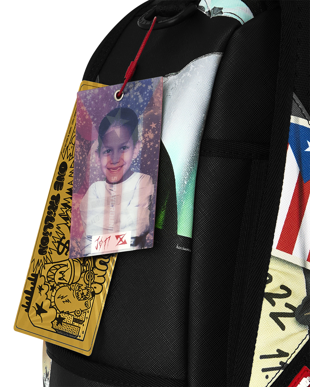 SPRAYGROUND® BACKPACK JON Z BURNED DISC BACKPACK