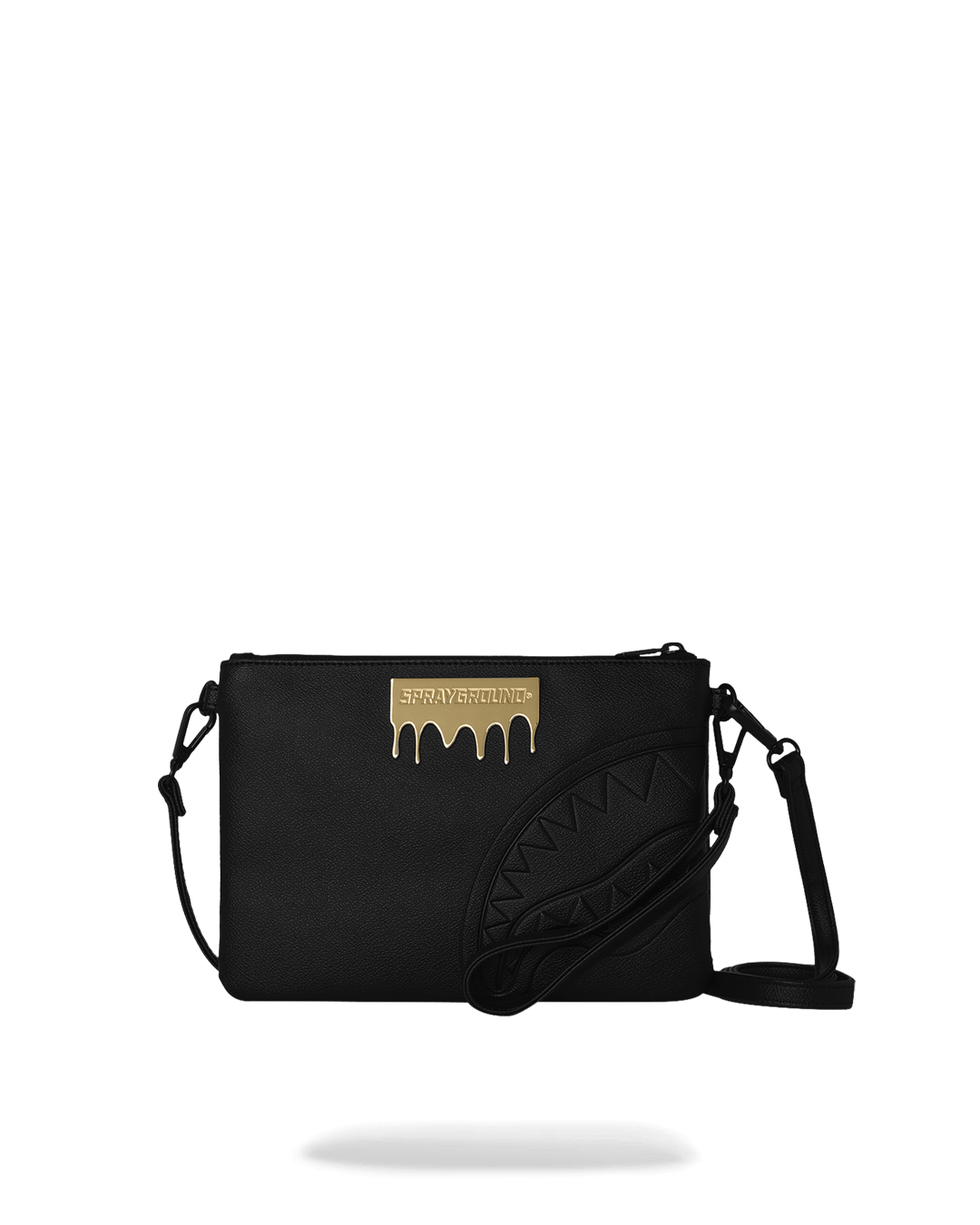 GOLD BRICK DRIP CROSSOVER CLUTCH – SPRAYGROUND®