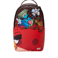 SPRAYGROUNDÂ® BACKPACK MONEY BOY CHILLIN ON BIG ANGRY BIRD BACKPACK