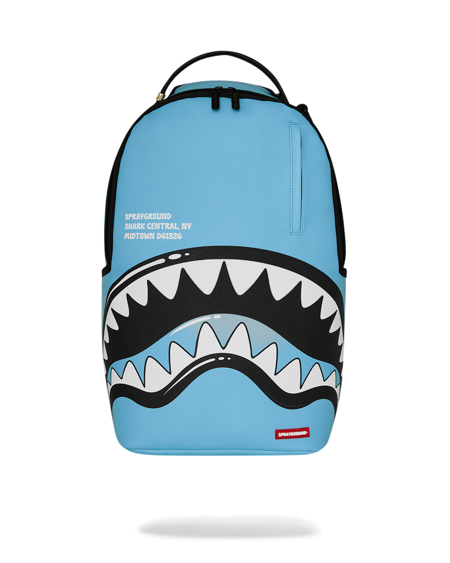 SPRAYGROUND シャーク バックパック リュック SHARK CENTRAL BUBBLE SHARK (SKY BLU) BACKPACK – SPRAYGROUND®